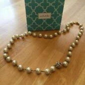 La Coco Gold Pearl Strand Necklace